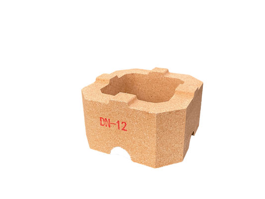 kupować 1520C Wysokiej temperatury Cegła ogniowa DN12 Wysokiej temperatury Cegły odporne na ciepło Niska pozorna porowatość online manufacture