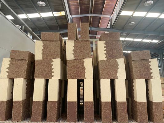 kupować 1650C Bauksyt Silicyny Mullite Cegły do pieców cementowych, wysokotemperaturowe cegły izolacyjne online manufacture