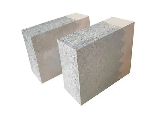 Fosfatowi związane cegły aluminiowe o temperaturze 1550 stopni dla pieca wapnia