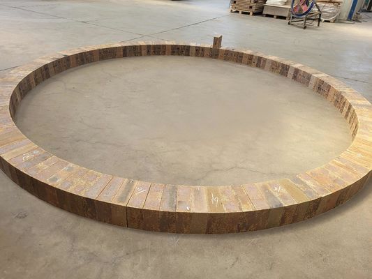 60-82 Al2O3 Silicon Mullite Brick 1550 stopnia Mullite Insulation Brick